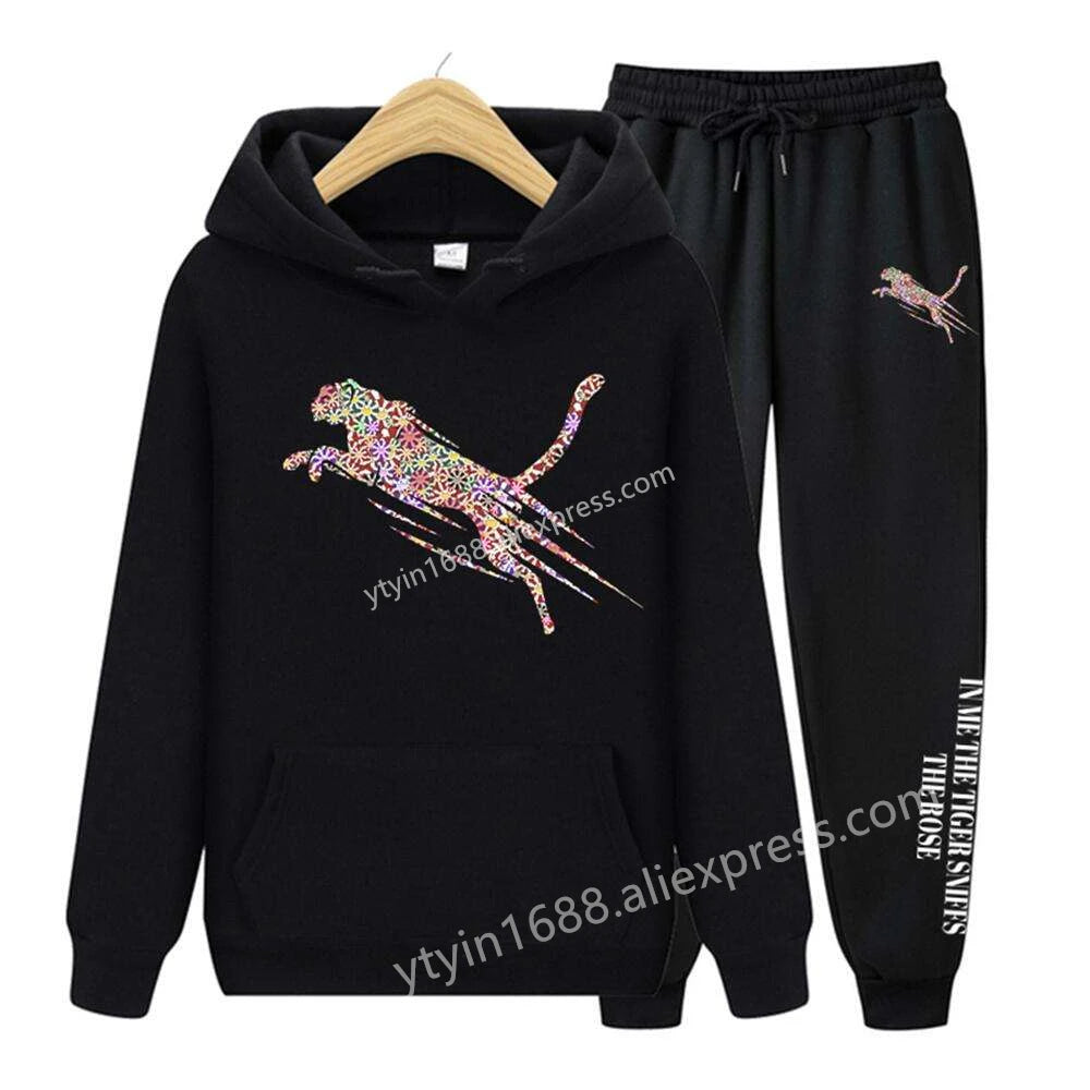 Peris Gems black / XXL Womens TrackSuit Aesthetic Sweatshirts Sweatpants Two-piece suit 2025 New Fleece Oversize Designer Streetwear Women Hoodie Sets Womens TrackSuit Aesthetic Sweatshirts Sweatpants Two-piece suit 2025 New Fleece Oversize Designer Streetwear Women Hoodie Sets SHEIN Amazon Temu