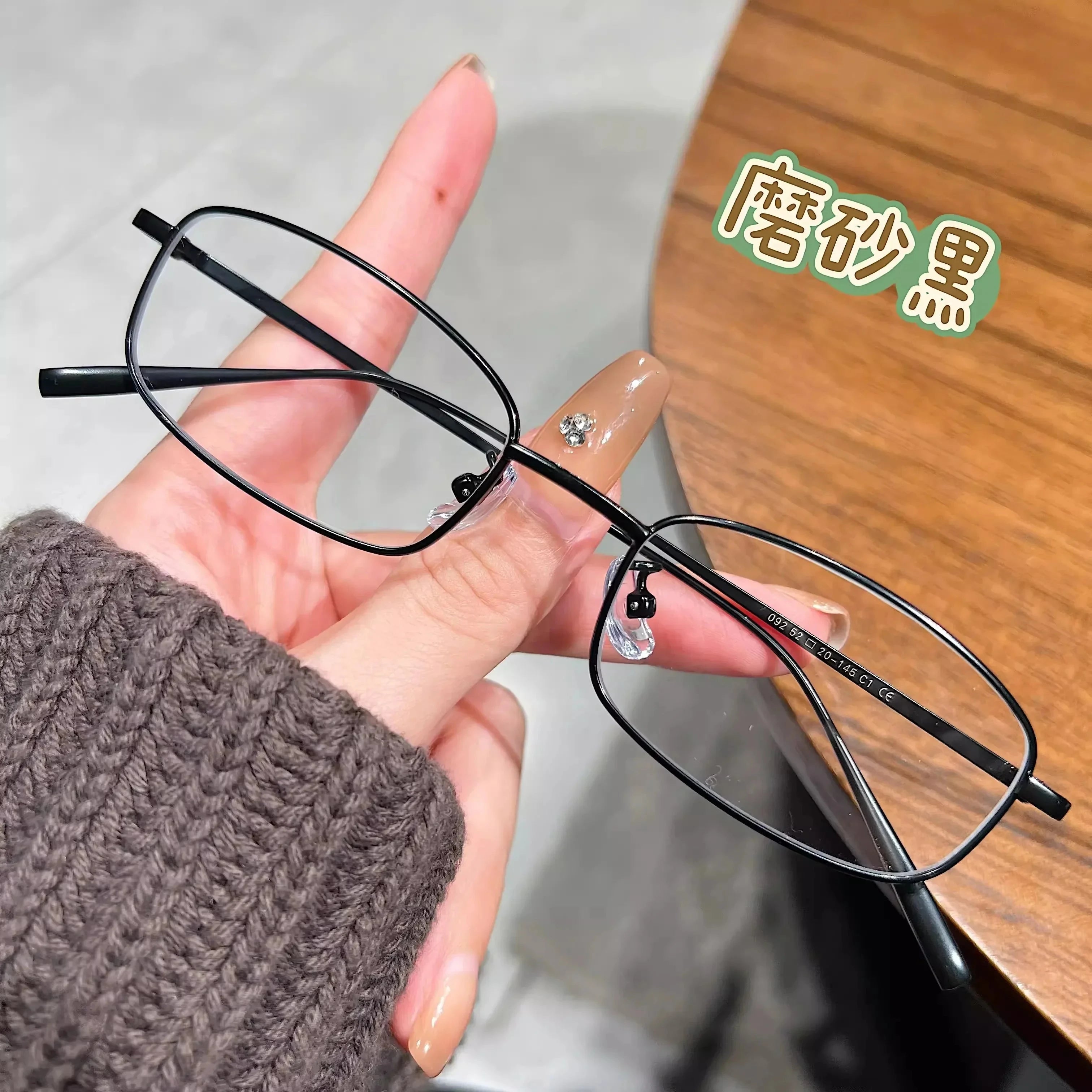 Peris Gems black Y2K Harajuku Retro Small Square Frame Glasses for Women Metal Eyeglasses Clear Reading Spectacle Blue Light Blocking Eyewear Y2K Harajuku Retro Small Square Frame Glasses for Women Metal Eyeglasses Clear Reading Spectacle Blue Light Blocking Eyewear SHEIN Amazon Temu