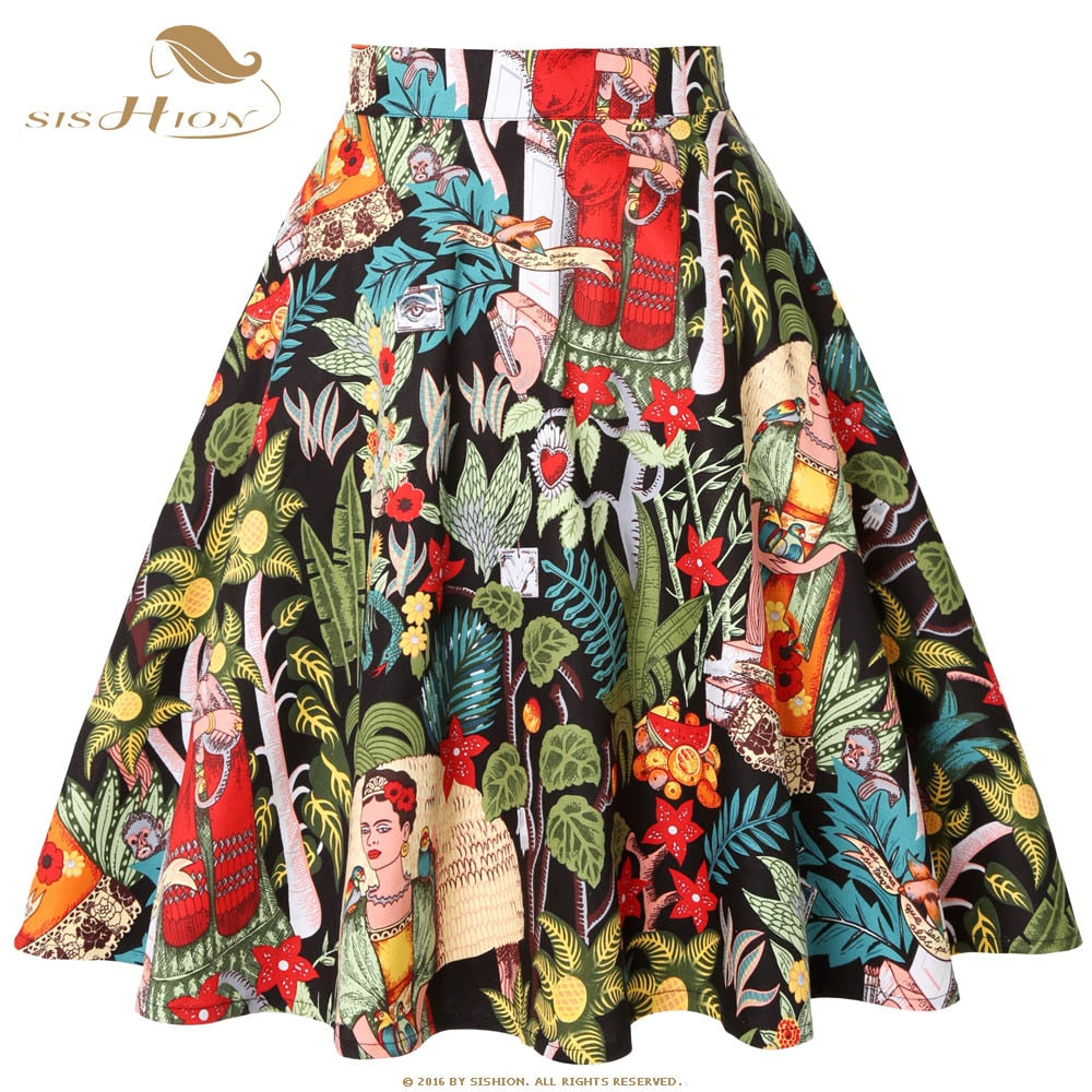 Peris Gems BlackFrida / S Cotton Midi Skirt Collection for Women | Floral Polka Dot Skirts SHEIN Amazon Temu
