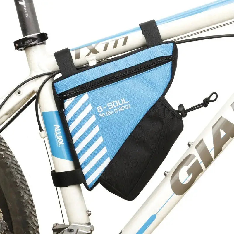 Peris Gems blue Bike Triangle Bag Waterproof Bicycle Front Frame Bottle Bag Cycling Top Tube Tool Kit Bag Bike Triangle Bag Waterproof Bicycle Front Frame Bottle Bag Cycling Top Tube Tool Kit Bag SHEIN Amazon Temu