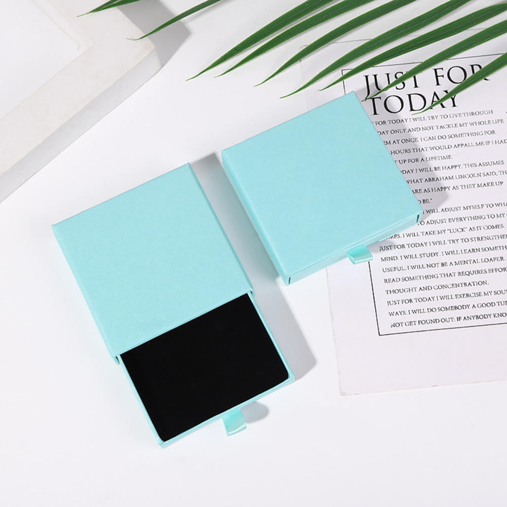 Peris Gems Blue green Thick Kraft Paper Drawer Jewelry Display Storage Box SHEIN Amazon Temu