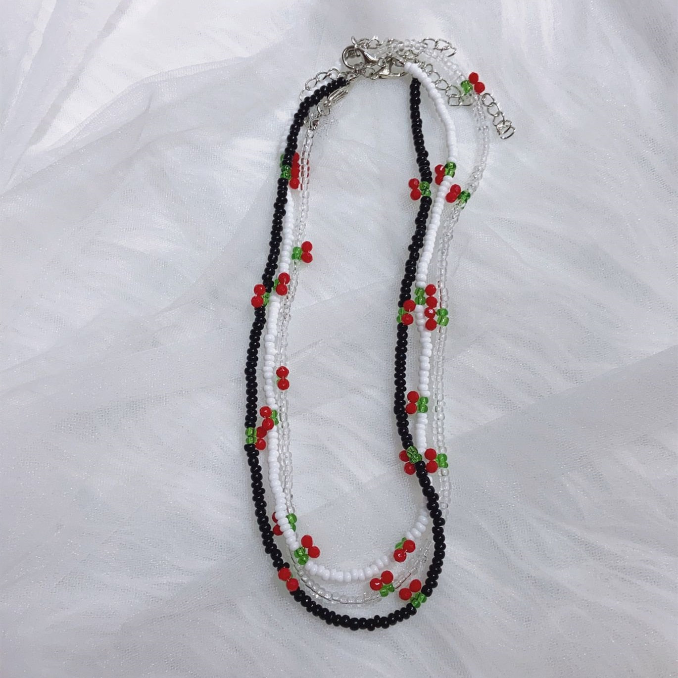 Peris Gems Bohemia Red Cherry Bead Necklaces for Women SHEIN Amazon Temu