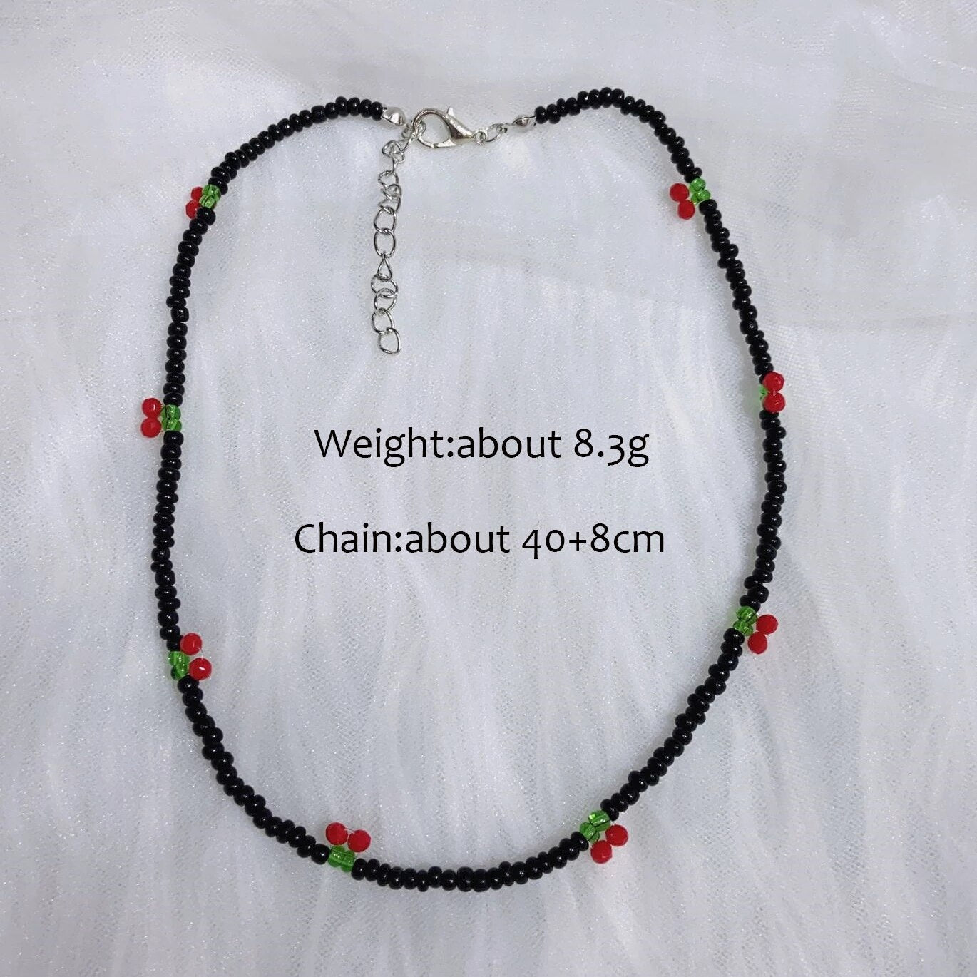 Peris Gems Bohemia Red Cherry Bead Necklaces for Women SHEIN Amazon Temu