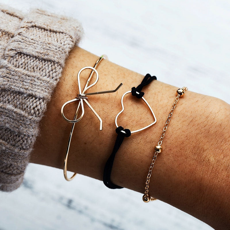 Peris Gems Bohemian Style 5pc Rope Charm Bracelet Sets for Women SHEIN Amazon Temu