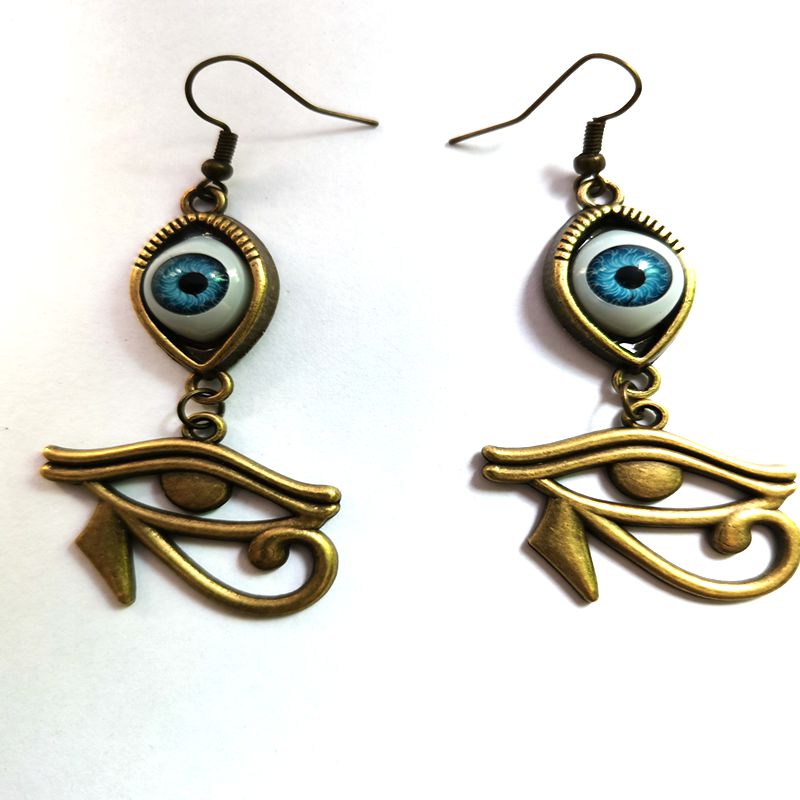 Peris Gems Bronze Eye Earring Blue Evil Eye Choker Necklace for Women | Protective Necklaces Blue Evil Eye Choker Necklace for Women Protective Necklaces SHEIN Amazon Temu