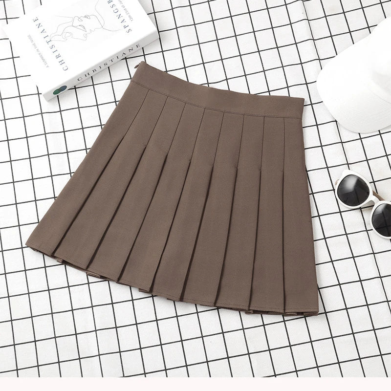 Peris Gems Brown / S Brown Skirt Ladies 2022 Summer Clothes Women&