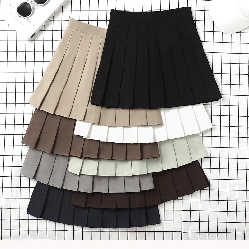 Peris Gems Brown Skirt Ladies 2022 Summer Clothes Women&