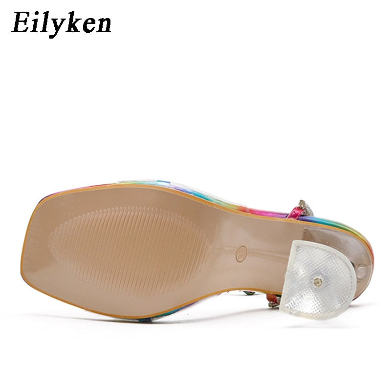 Peris Gems Buckle Pumo String Bead High Heel Shoes for Women SHEIN Amazon Temu