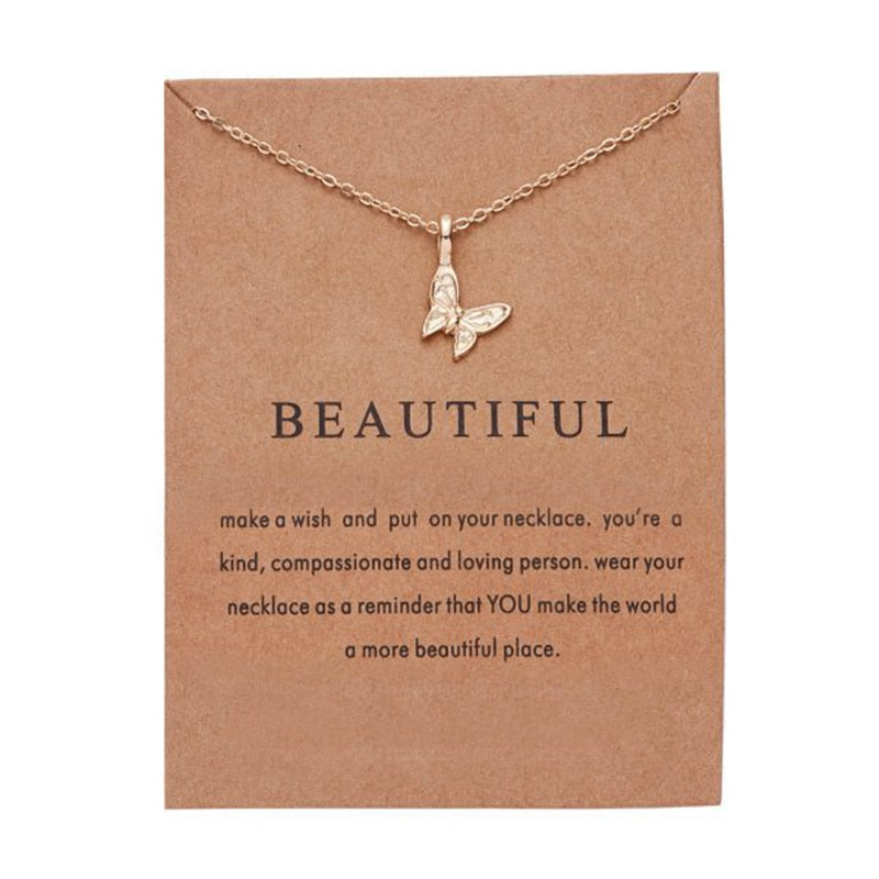Peris Gems butterfly necklace Crystal Hummingbird Necklaces for Women | Gold Necklace SHEIN Amazon Temu