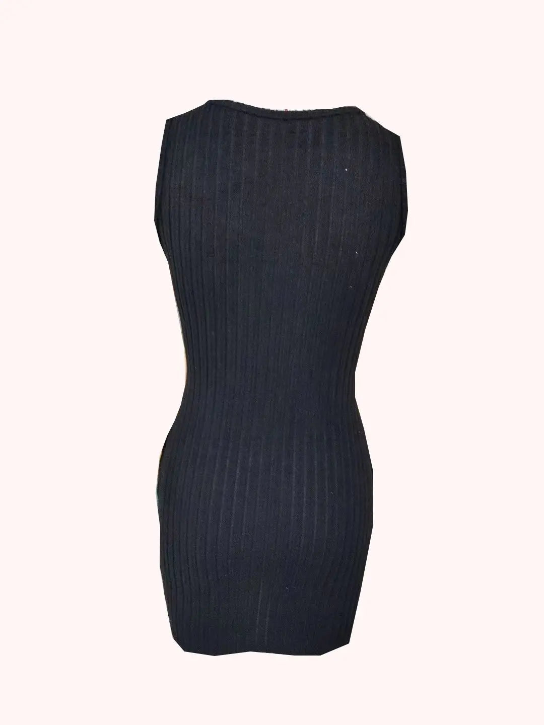 Peris Gems Button Front With Pocket Tank Dress Elegant Sleeveless Bodycon Dress For Spring Summer Women&