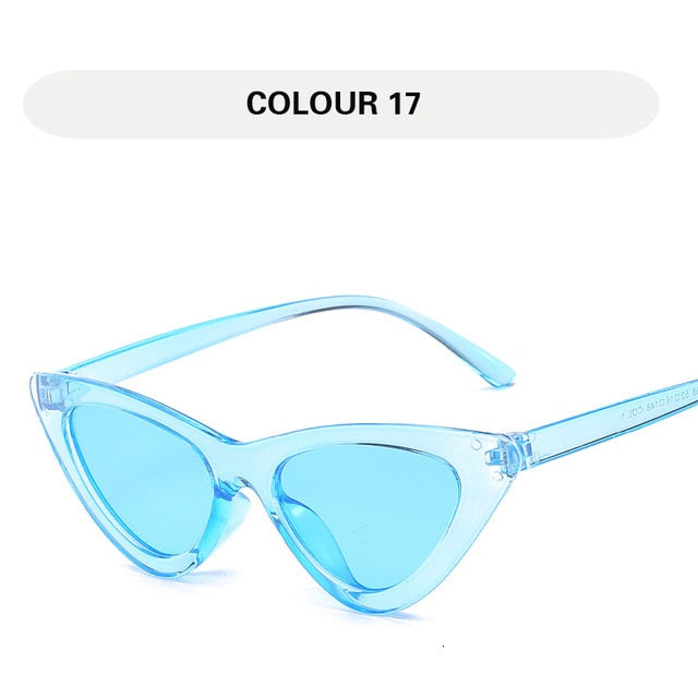 Peris Gems C17 Cat Eye Triangular Sunglasses for Women | UV400 Designer Glasses Cat Eye Triangular Sunglasses for Women | UV400 Glasses SHEIN Amazon Temu