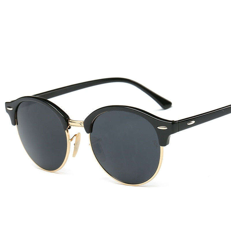 Peris Gems C1Black Round Sunglasses for Women | Retro Unisex Sunglasses SHEIN Amazon Temu