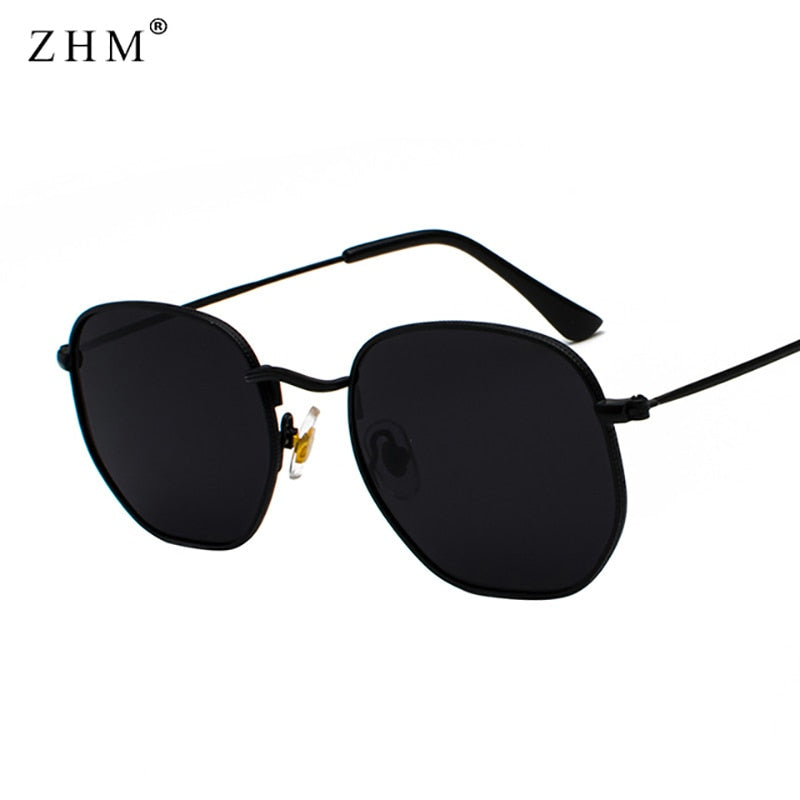 Peris Gems c3 Black grey Square Metal Frame Pilot Sunglasses Unisex | Gold and Silver SHEIN Amazon Temu