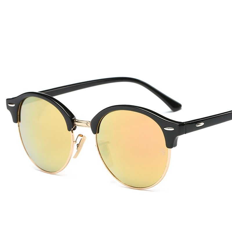 Peris Gems C5Yellow Round Sunglasses for Women | Retro Unisex Sunglasses SHEIN Amazon Temu