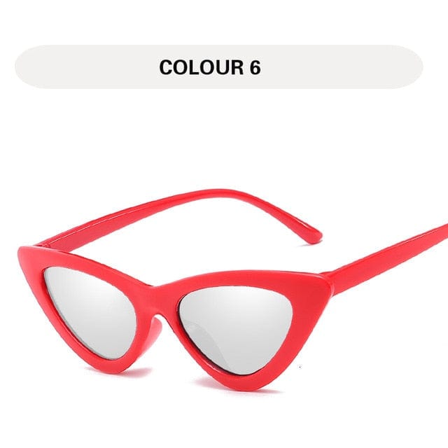 Peris Gems C6 Cat Eye Triangular Sunglasses for Women | UV400 Designer Glasses Cat Eye Triangular Sunglasses for Women | UV400 Glasses SHEIN Amazon Temu
