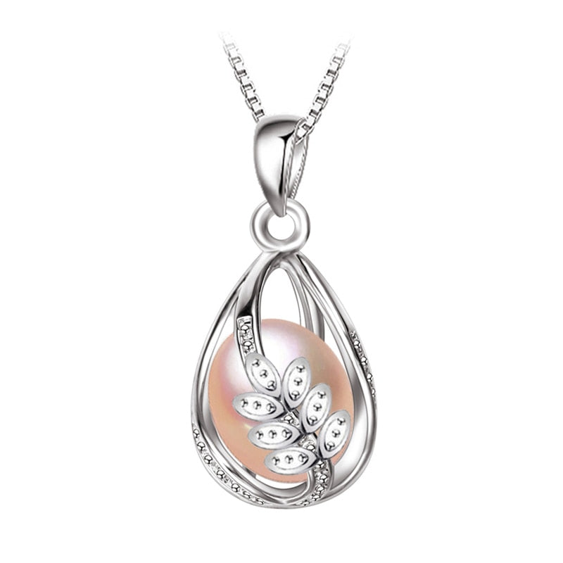 Peris Gems Caged Pearl Necklace for Women | 925 Sterling Silver Necklace Caged Pearl Necklace for Women| 925 Sterling Silver Necklace SHEIN Amazon Temu