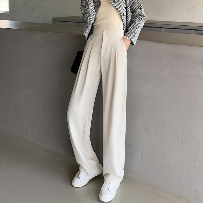 Peris Gems Casual High Waist Wide Leg Long Pants for Women | Loose Pants Casual High Waist Wide Leg Long Pants for Women | Loose Pant SHEIN Amazon Temu