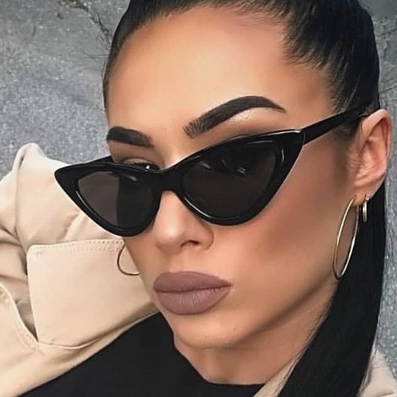 Peris Gems Cat Eye Triangular Sunglasses for Women | UV400 Designer Glasses Cat Eye Triangular Sunglasses for Women | UV400 Glasses SHEIN Amazon Temu