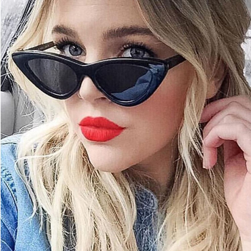 Peris Gems Cat Eye Triangular Sunglasses for Women | UV400 Designer Glasses Cat Eye Triangular Sunglasses for Women | UV400 Glasses SHEIN Amazon Temu