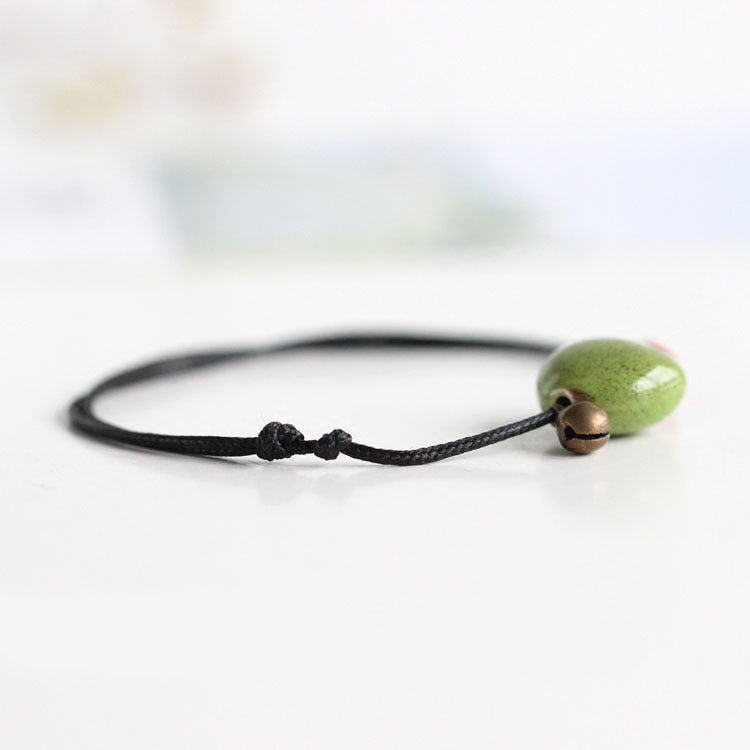Peris Gems Ceramic Heart Anklet for Women | Handmade Anklets for Women SHEIN Amazon Temu
