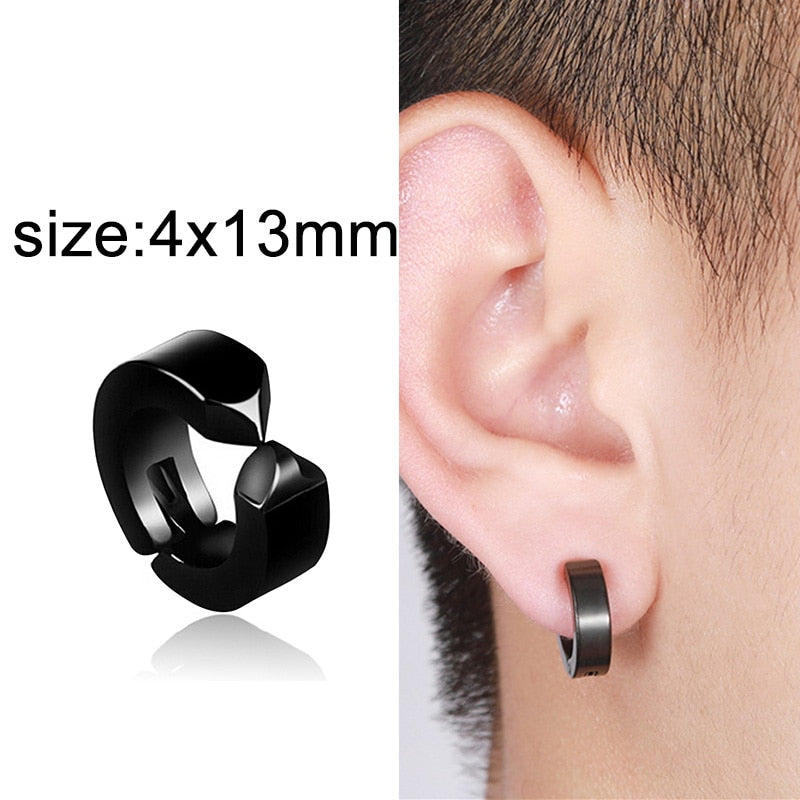 Peris Gems Clasp Dangle Earrings for Women | Black Goth Earrings SHEIN Amazon Temu