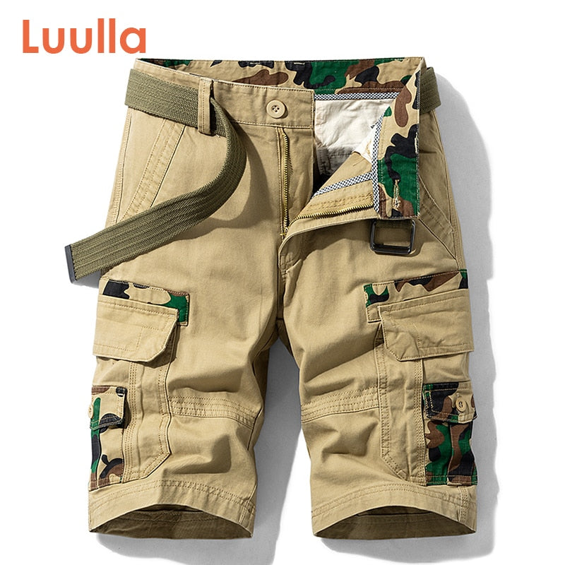 Peris Gems Classic Pocketed Cotton Camo Cargo Shorts for Men SHEIN Amazon Temu