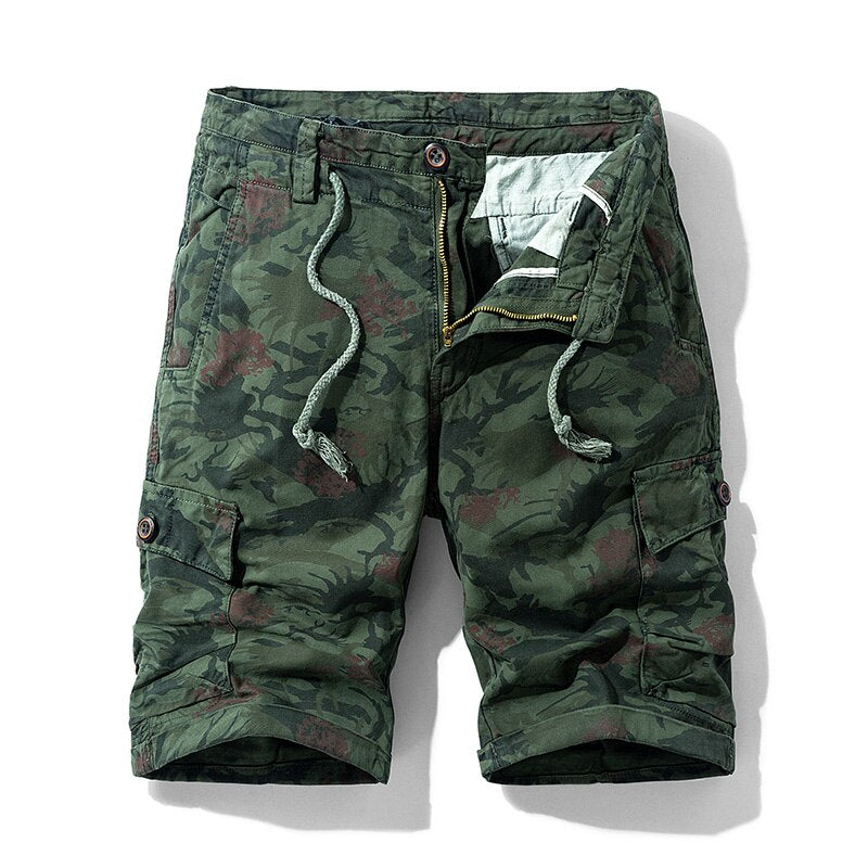 Peris Gems Classic Pocketed Cotton Camo Cargo Shorts for Men SHEIN Amazon Temu