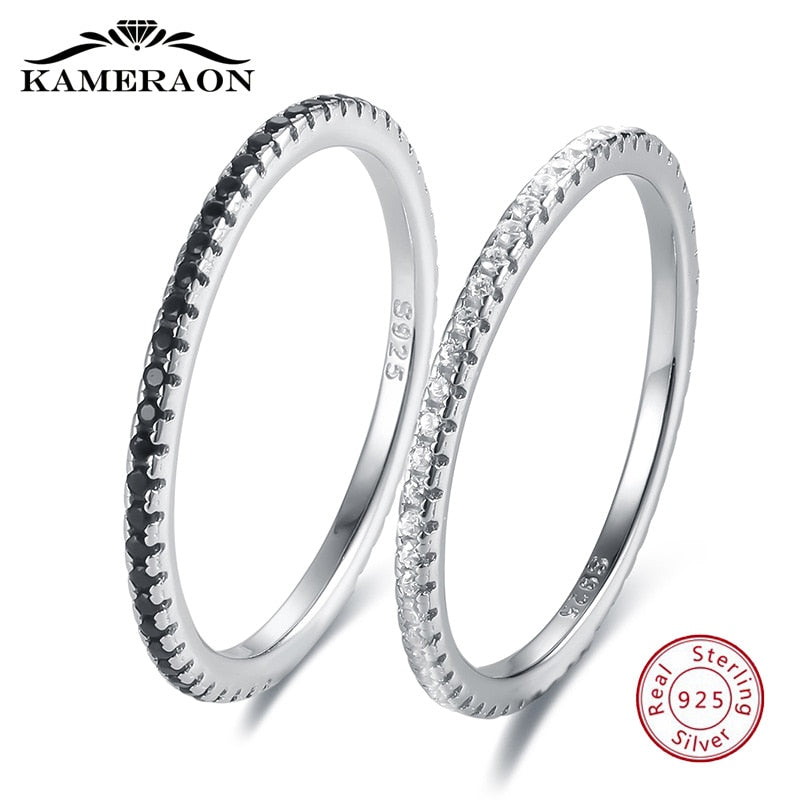 Peris Gems Classic Stacked Diamond Solid Wedding Band Rings for Women 925 Silver Classic Stacked Diamond Solid Wedding Band Rings for Women SHEIN Amazon Temu