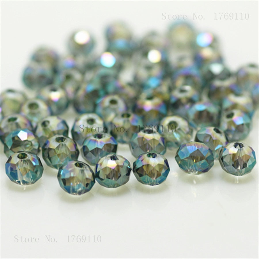 Peris Gems clear green / 2mm 170pcs Per Bag Crystal Beads for Jewelry Making | DIY Round Beads SHEIN Amazon Temu