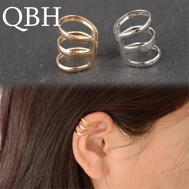Peris Gems Clip-On U Shaped No Piercing Cuff Earrings for Women SHEIN Amazon Temu