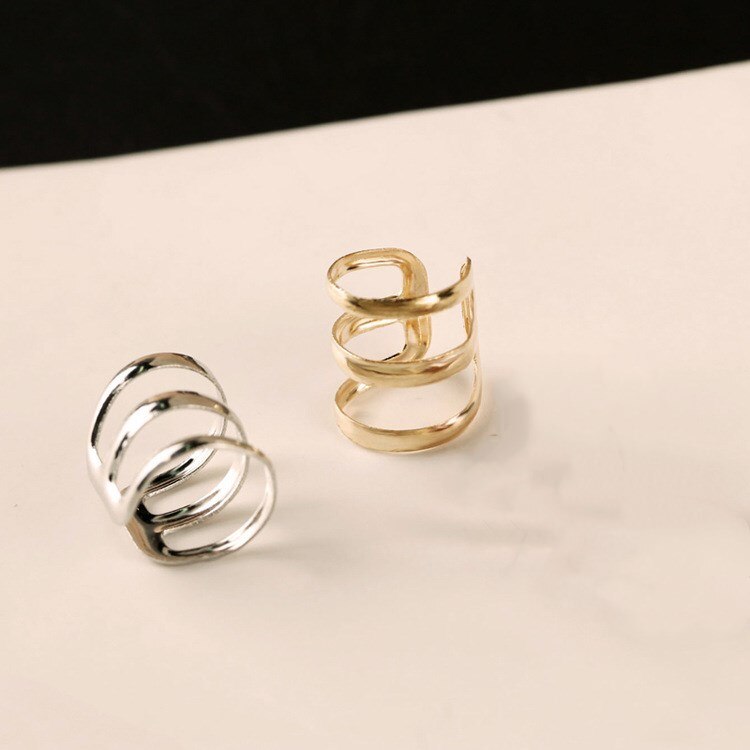Peris Gems Clip-On U Shaped No Piercing Cuff Earrings for Women SHEIN Amazon Temu