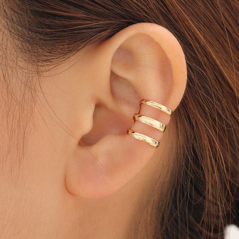 Peris Gems Clip-On U Shaped No Piercing Cuff Earrings for Women SHEIN Amazon Temu