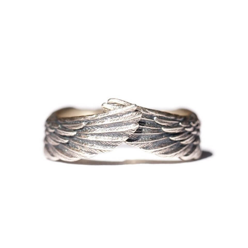 Peris Gems Closed Angel Wings Opal 2pc Moonstone Angel and Demon Adjustable Rings for Women SHEIN Amazon Temu