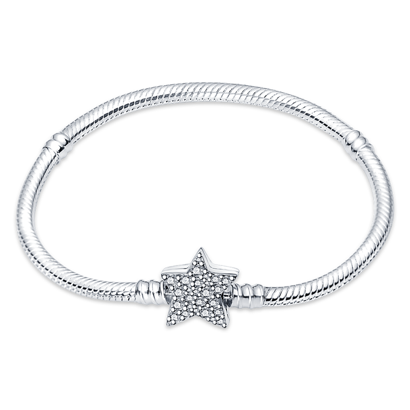 Peris Gems CMB071 / 18cm Sterling Silver Snake Chain Bracelets for Women | Sliding Bangle SHEIN Amazon Temu
