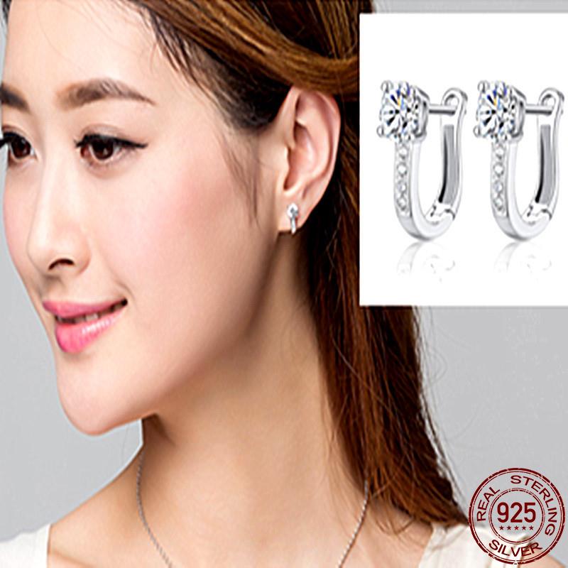 Peris Gems CME1504 Round Zirconia Pave Earrings for Women | 925 Sterling Silver Dangle Earrings Round Zirconia Pave Earrings for Women | 925 Sterling Silver SHEIN Amazon Temu