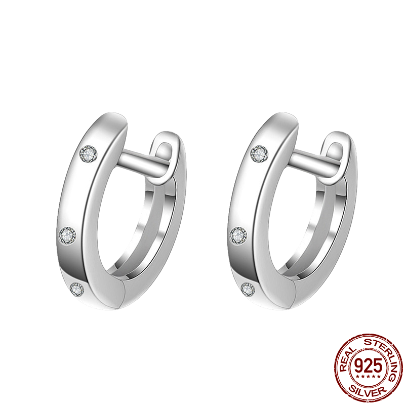 Peris Gems CME378 Round Zirconia Pave Earrings for Women | 925 Sterling Silver Dangle Earrings Round Zirconia Pave Earrings for Women | 925 Sterling Silver SHEIN Amazon Temu