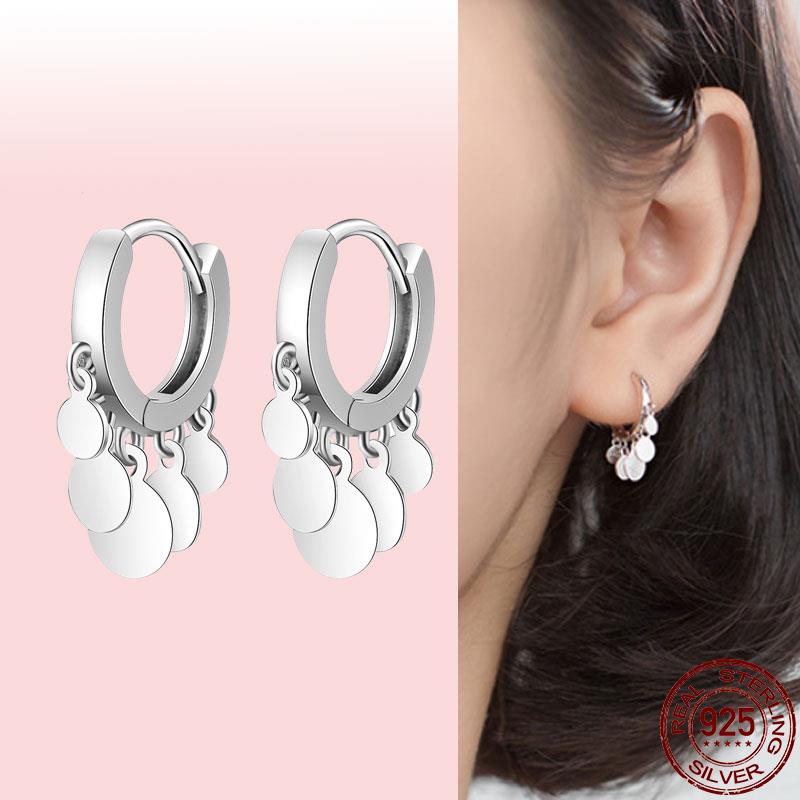 Peris Gems CME447-a Round Zirconia Pave Earrings for Women | 925 Sterling Silver Dangle Earrings Round Zirconia Pave Earrings for Women | 925 Sterling Silver SHEIN Amazon Temu