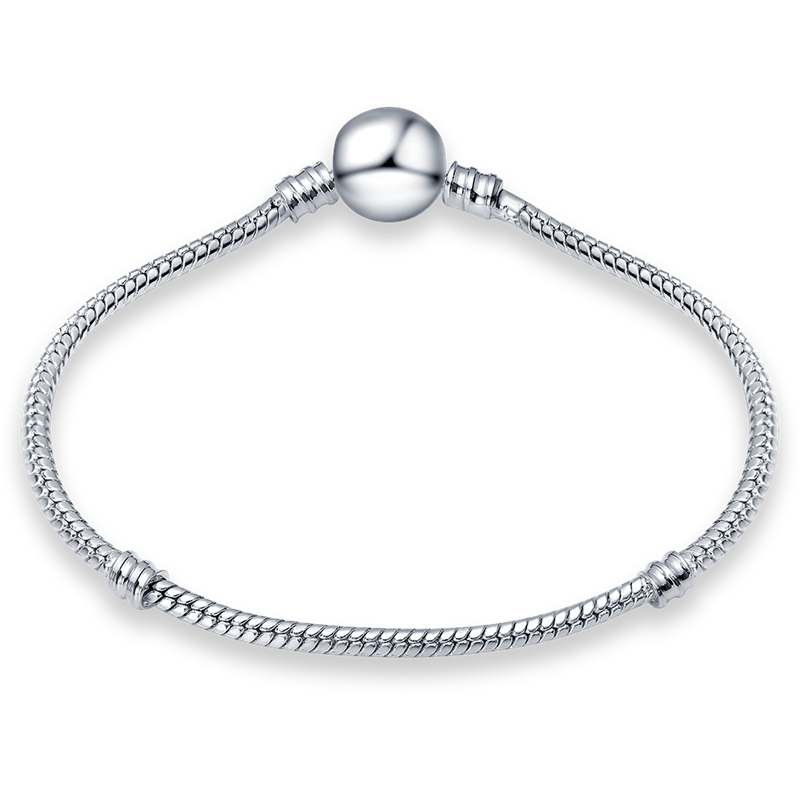 Peris Gems CMS1104b / 18cm Sterling Silver Snake Chain Bracelets for Women | Sliding Bangle SHEIN Amazon Temu