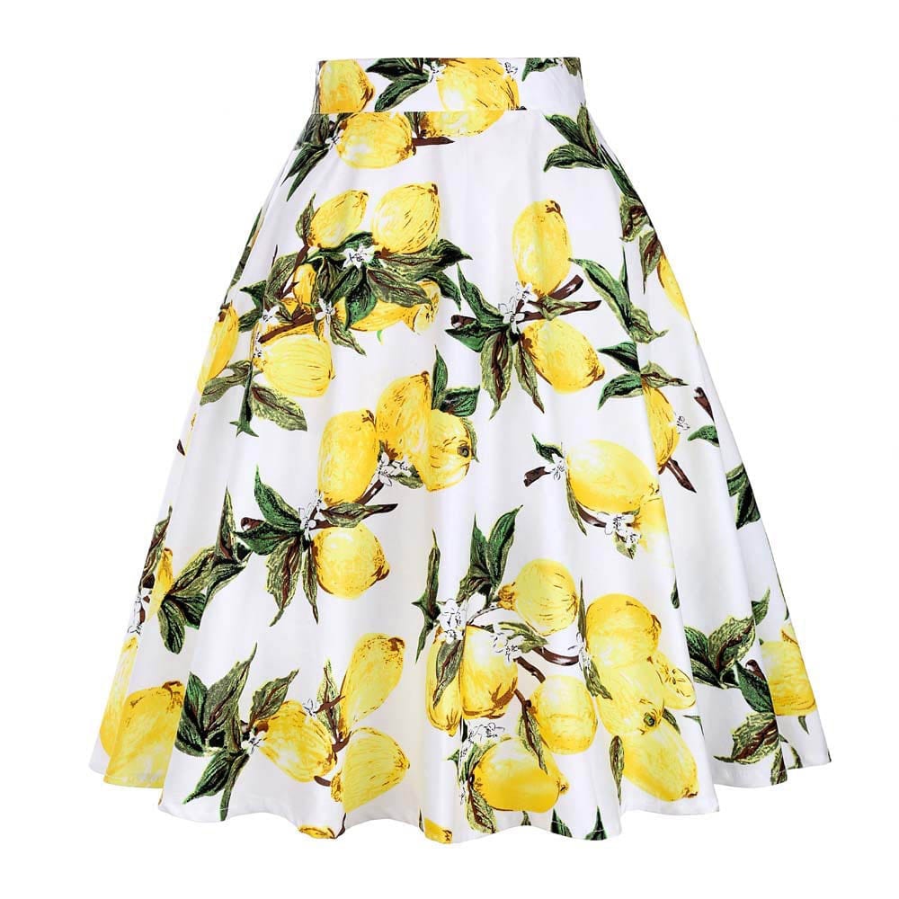 Peris Gems Cotton Midi Skirt Collection for Women | Floral Polka Dot Skirts SHEIN Amazon Temu