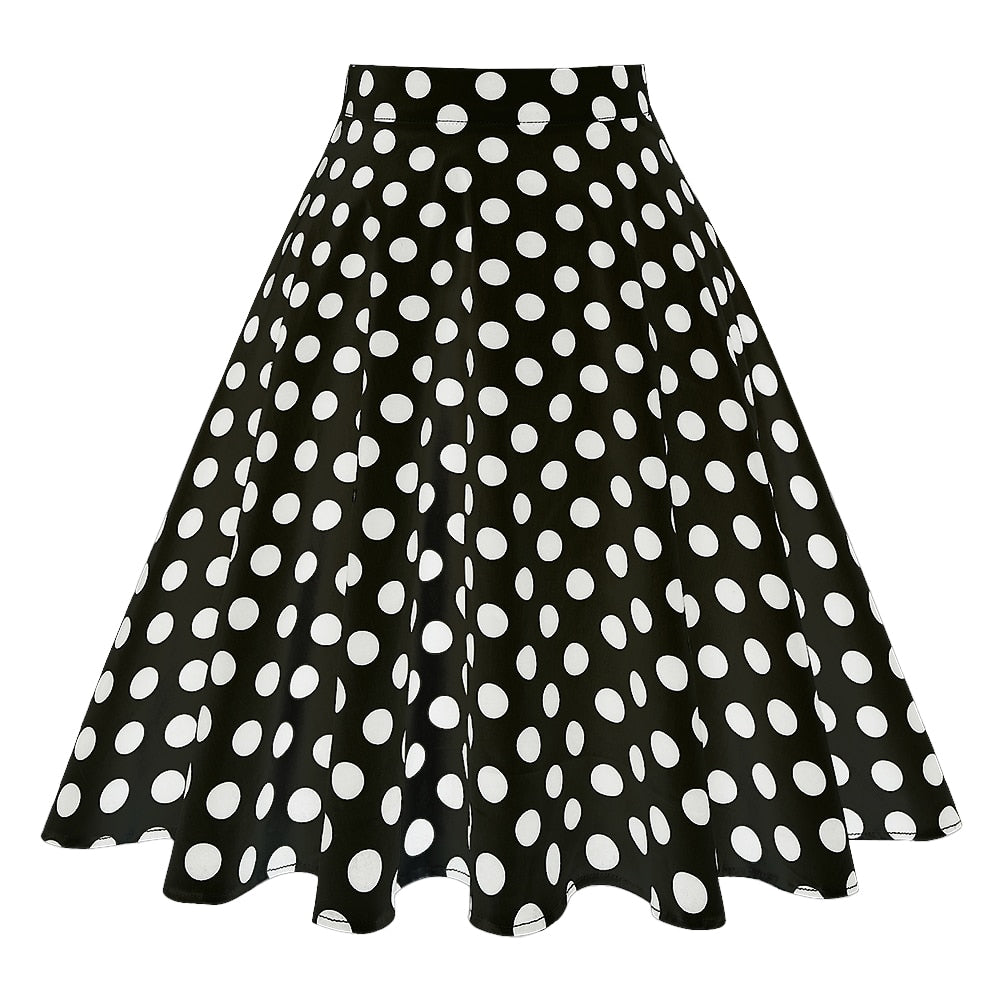 Peris Gems Cotton Midi Skirt Collection for Women | Floral Polka Dot Skirts SHEIN Amazon Temu