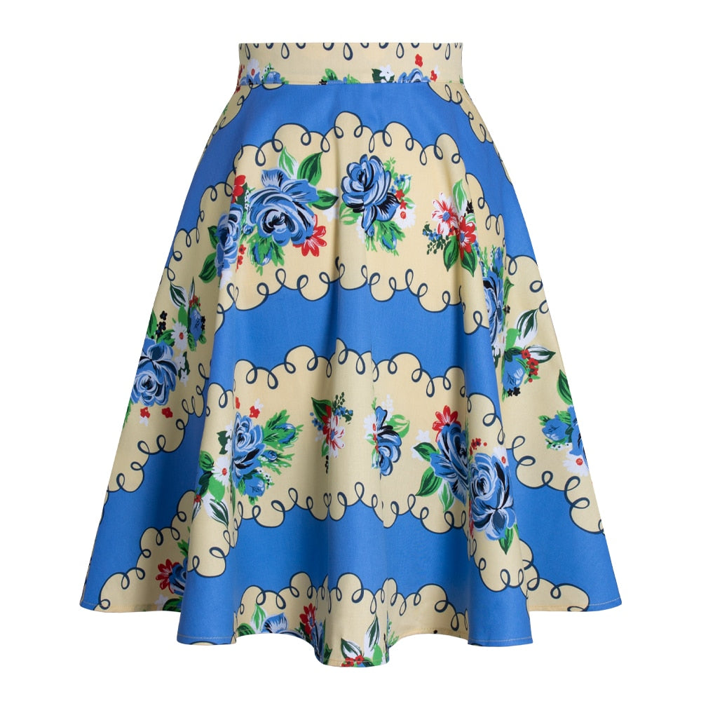 Peris Gems Cotton Midi Skirt Collection for Women | Floral Polka Dot Skirts SHEIN Amazon Temu