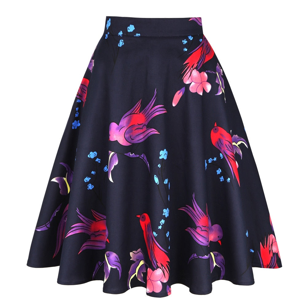 Peris Gems Cotton Midi Skirt Collection for Women | Floral Polka Dot Skirts SHEIN Amazon Temu