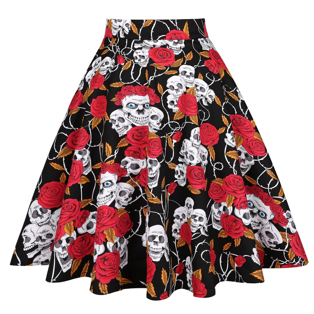Peris Gems Cotton Midi Skirt Collection for Women | Floral Polka Dot Skirts SHEIN Amazon Temu