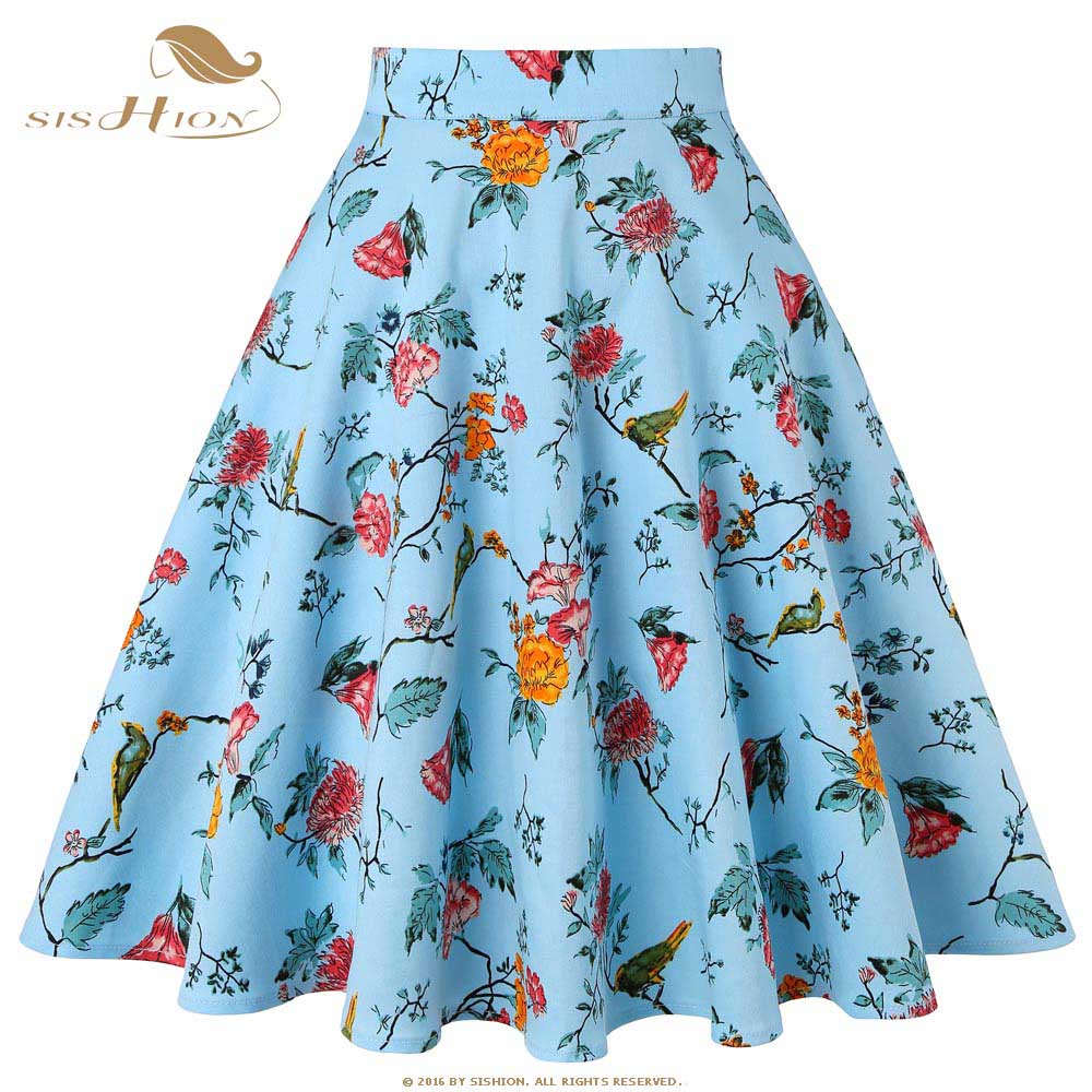 Peris Gems Cotton Midi Skirt Collection for Women | Floral Polka Dot Skirts SHEIN Amazon Temu