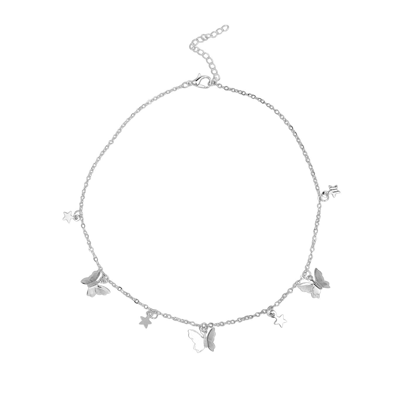 Peris Gems Crystal Butterfly Necklaces for Women | Gold Silver SHEIN Amazon Temu