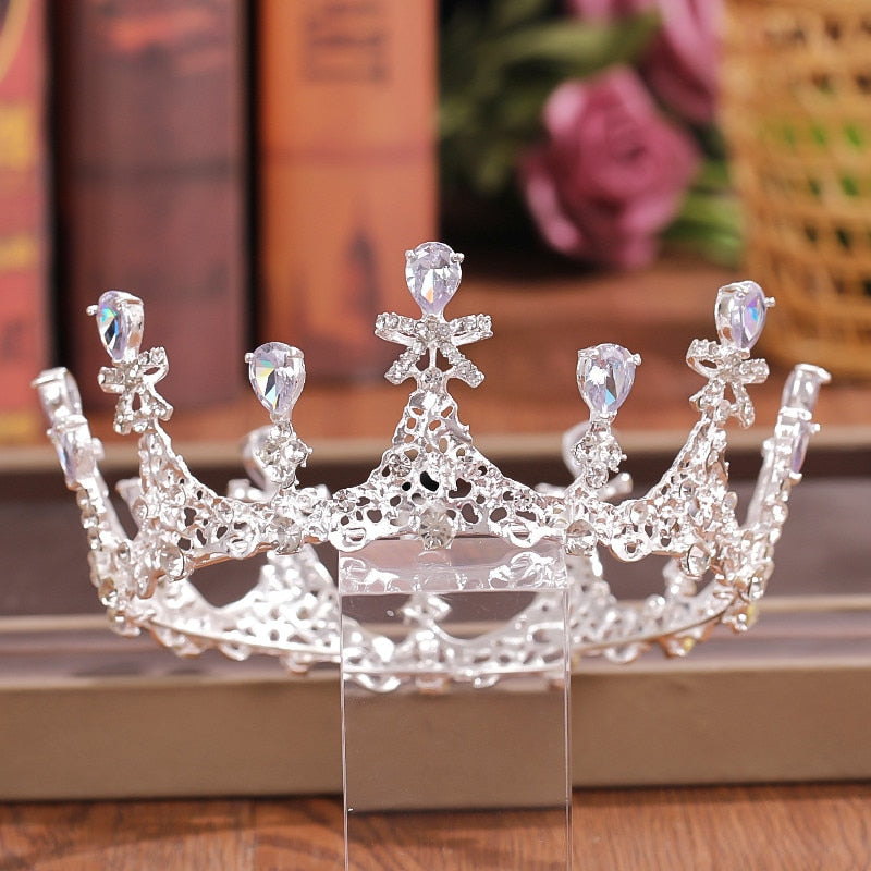 Peris Gems Crystal Rhinestone Crown Tiaras for Women | Diamond Hair Accessories Crystal Rhinestone Crown Tiaras for Women | Hair Accessories SHEIN Amazon Temu