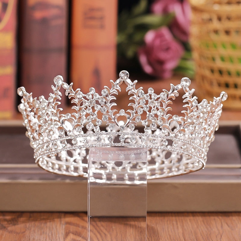 Peris Gems Crystal Rhinestone Crown Tiaras for Women | Diamond Hair Accessories Crystal Rhinestone Crown Tiaras for Women | Hair Accessories SHEIN Amazon Temu