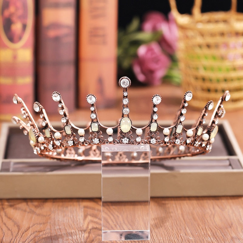 Peris Gems Crystal Rhinestone Crown Tiaras for Women | Diamond Hair Accessories Crystal Rhinestone Crown Tiaras for Women | Hair Accessories SHEIN Amazon Temu