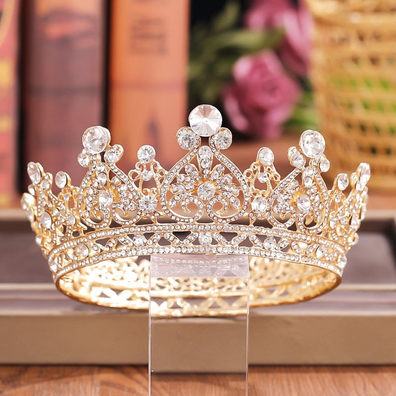 Peris Gems Crystal Rhinestone Crown Tiaras for Women | Diamond Hair Accessories Crystal Rhinestone Crown Tiaras for Women | Hair Accessories SHEIN Amazon Temu