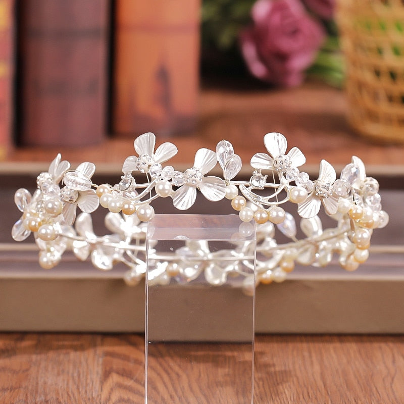 Peris Gems Crystal Rhinestone Crown Tiaras for Women | Diamond Hair Accessories Crystal Rhinestone Crown Tiaras for Women | Hair Accessories SHEIN Amazon Temu